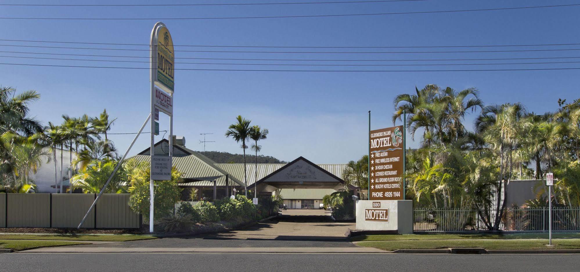 Glenmore Palms Motel Rockhampton Eksteriør bilde